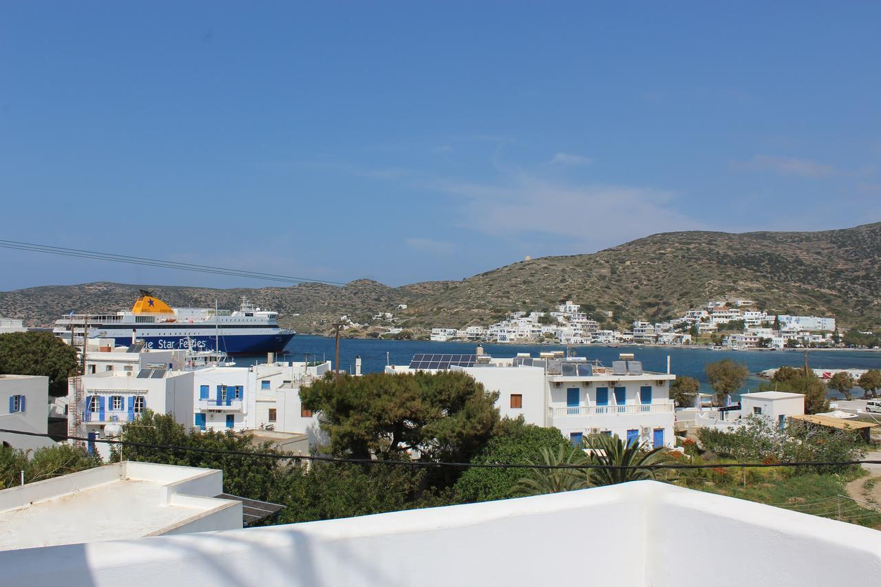 Aegean Of Amorgos Katápola Buitenkant foto