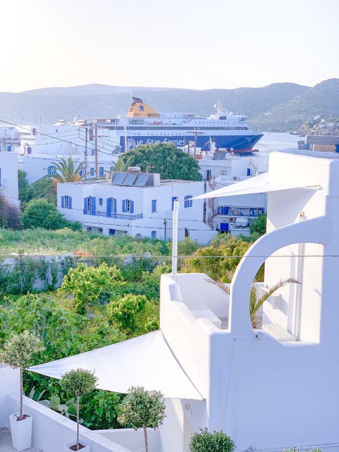 Aegean Of Amorgos Katápola Buitenkant foto